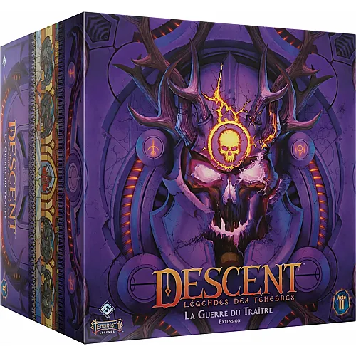 Fantasy Flight Games Descent Legendes Des Tenebres The Betrayer�??s War (FR)