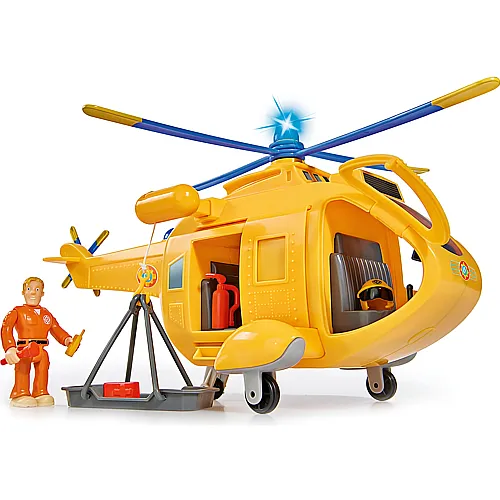 Simba Feuerwehrmann Sam Hubschrauber Wallaby II mit Figur