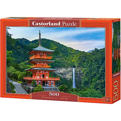 Castorland Puzzle Seiganto-ji, Japan (500Teile)