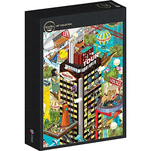 Grafika Puzzle Art Collection Nantes der Turm - 1000 Teile