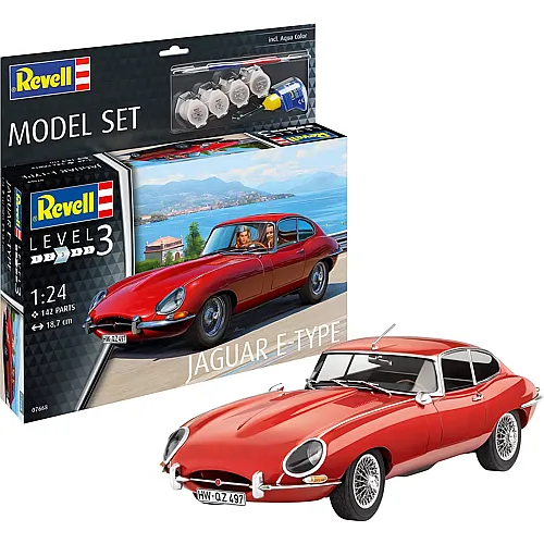 Model Set Jaguar E-Type Coup