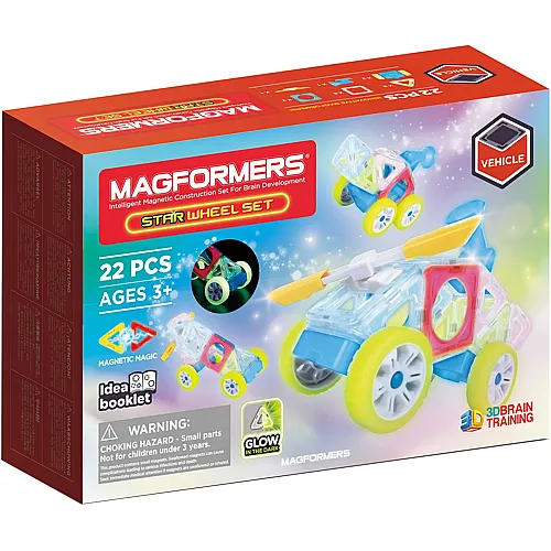 Magformers Star Wheel Set - 22 Teile