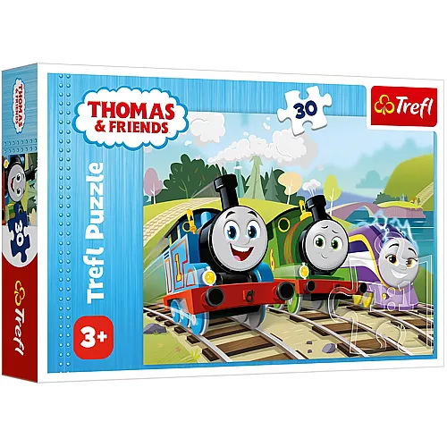 Trefl Puzzle Thomas und seine Freunde Thomas die kleine Lokomotive - 30 Teile