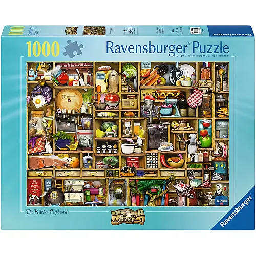 Ravensburger Puzzle Kurioses K�chenregal - 1000 Teile