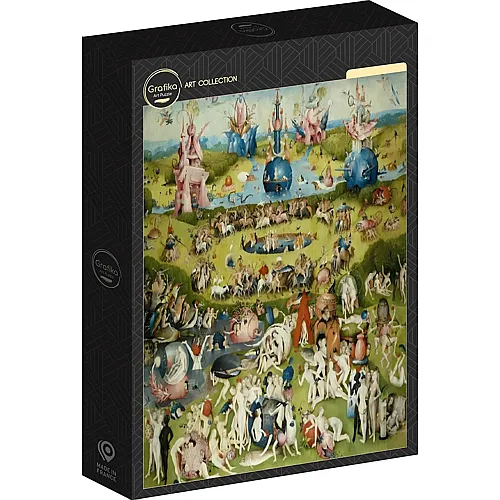 Grafika Puzzle Art Collection J�r�me Bosch Der Garten der L�ste - 1000 Teile