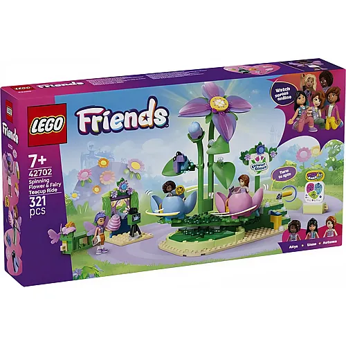 LEGO Friends Feentassen-Karussell mit Blumendeko (42702)