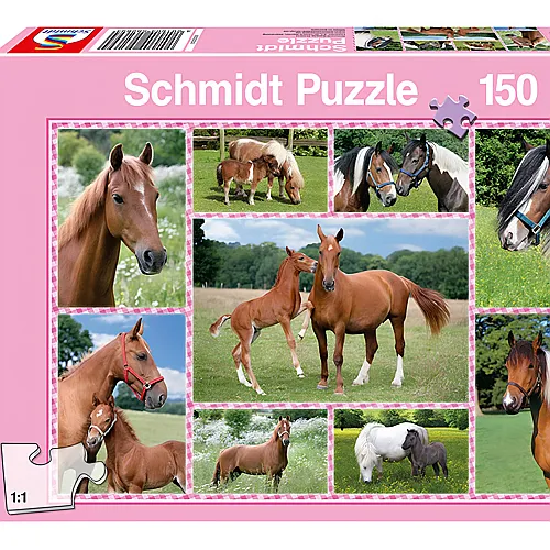 Schmidt Puzzle Pferdetrume (150Teile)