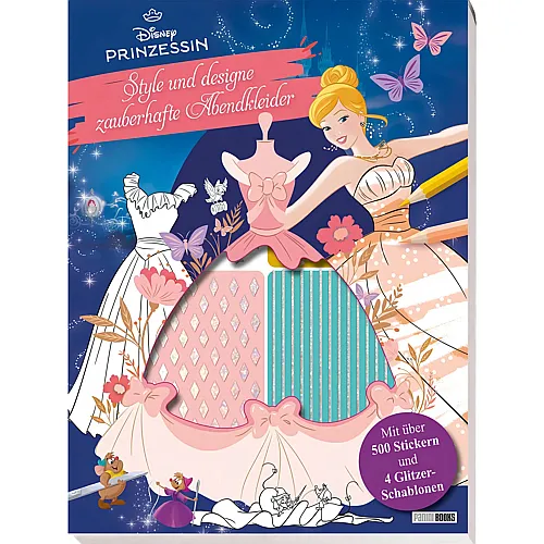 Panini Disney Prinzessin Designe Abendkleider