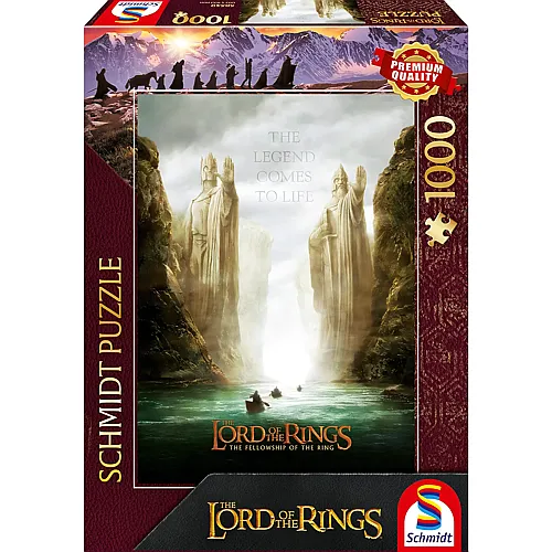 Herr Der Ringe The Fellowship of the Ring 1000Teile