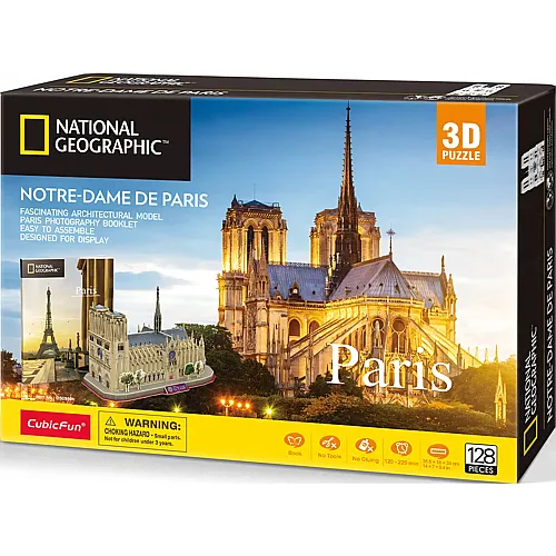 3D Notre-Dame de Paris 128Teile