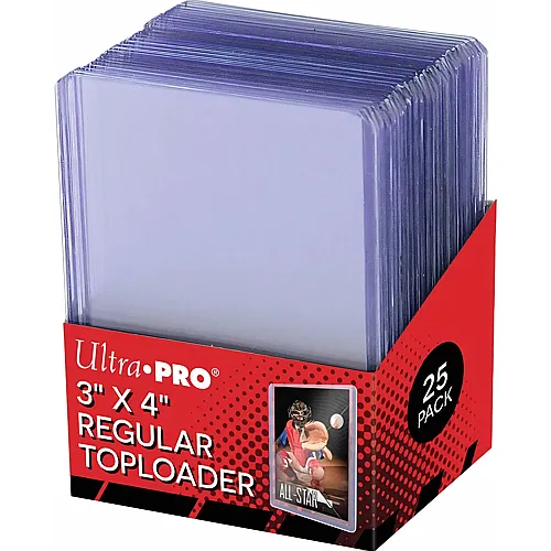 Ultra Pro Toploader Clear Regular 35pt (25)