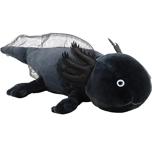 Axolotl Schwarz - 32 cm