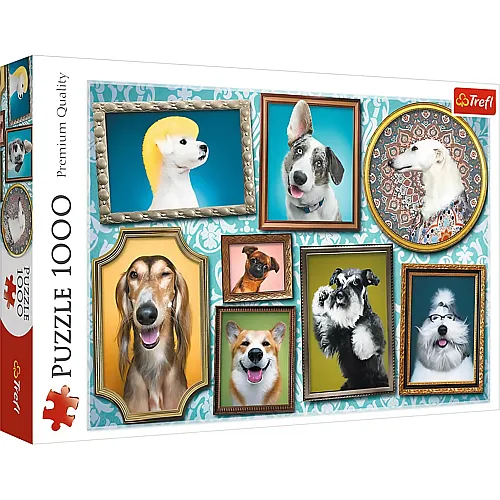 Trefl Puzzle Doggies Gallery - 1000 Teile