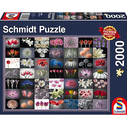 Schmidt Puzzle Blumengruss (2000Teile)