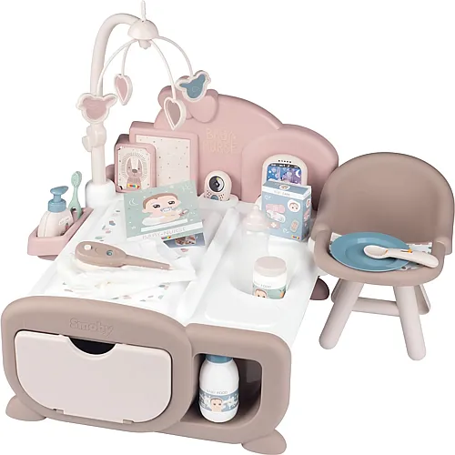Smoby Baby Nurse Cocoon Puppen-Spielzimmer 3-in-1