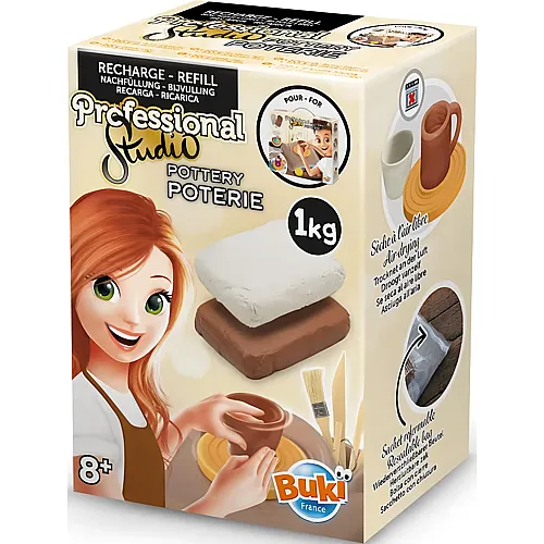 Nachf�llpack f�r T�pferatelier 1kg
