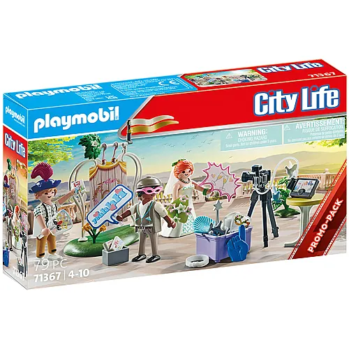 PLAYMOBIL City Life Hochzeits Fotobox (71367)