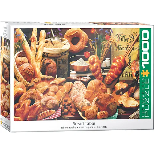 Eurographics Puzzle Brottisch - 1000 Teile