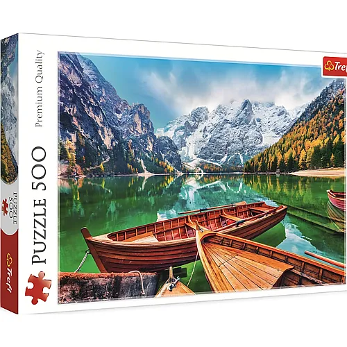 Trefl Puzzle Pragser Wildsee, Italien - 500 Teile