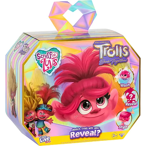 Moose Toys Little Live Pets Scruff-a-Luvs Trolls �berraschungspl�schtier