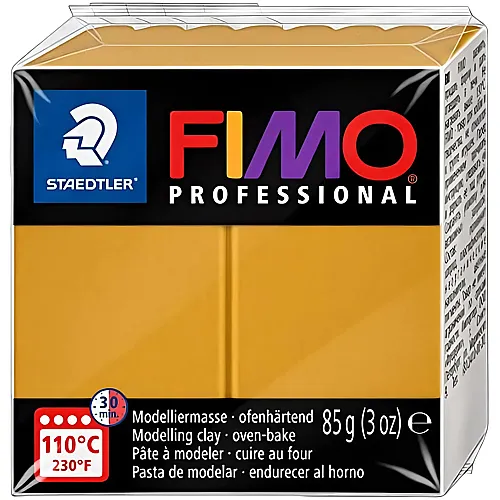 Fimo Professional Modelliermasse Ocker - 85 g