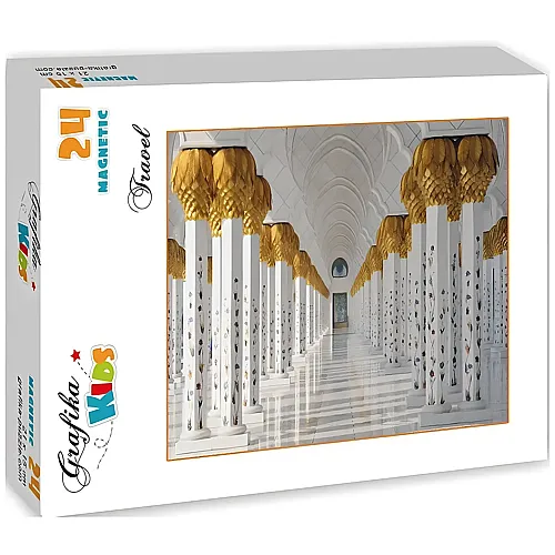 Magnetische Teile - Die Scheich-Zayid-Moschee, Abu Dhabi 24Teile