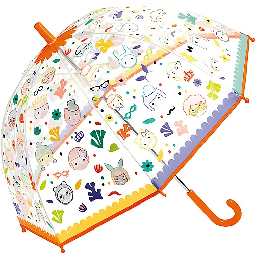 Djeco Dekoration Regenschirm Gesichter (70cm)