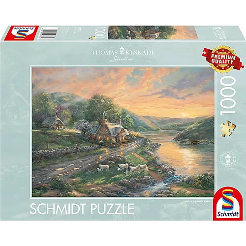 Tagesanbruch im Emerald Valley 1000Teile