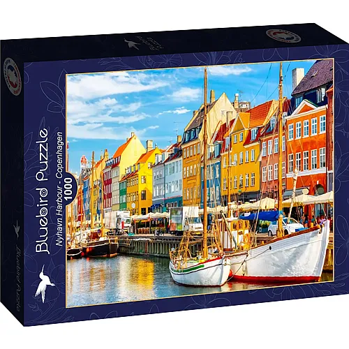 Nyhavn-Hafen - Kopenhagen 1000Teile