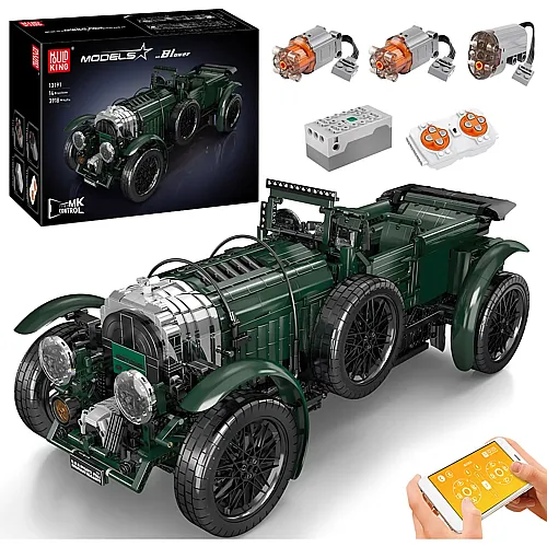 Mould King Models Oldtimer mit Fernbedienung und App Dual Control 13191