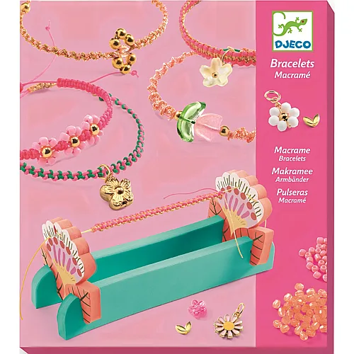 Djeco Makramee-Armb�nder Rosa