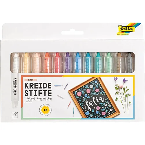 Folia Kreidemarker 12er Set