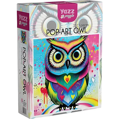 Pop-art Owl 1023Teile