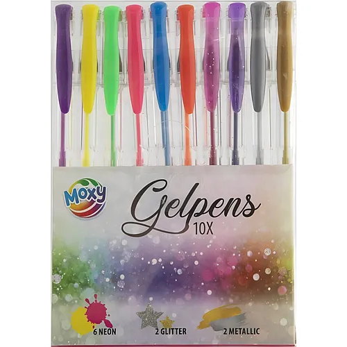 Sombo 10 Gelstifte in PET-H�lle 18x0.9x12cm
