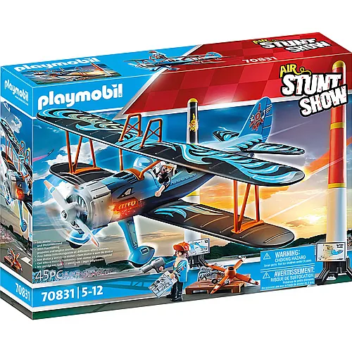 PLAYMOBIL Stuntshow Air Doppeldecker Phnix (70831)