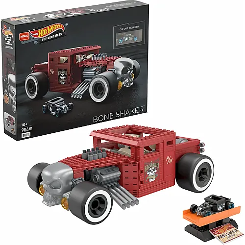 Mega Construx Hot Wheels Bone Shaker - 904 Teile