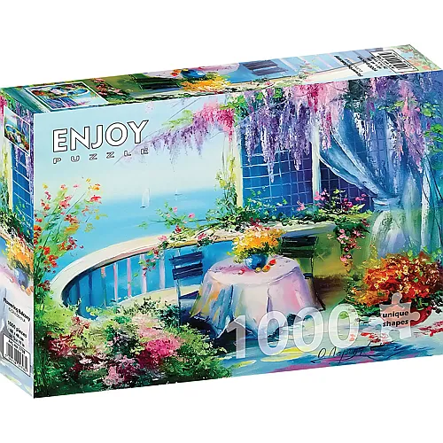 Enjoy Puzzle Flowering Balcony - 1000 Teile