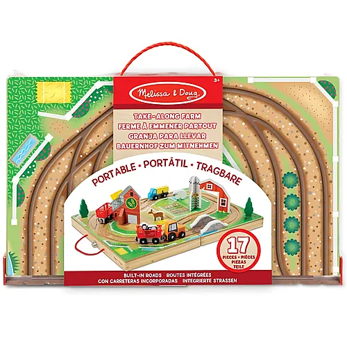 Melissa & Doug Mitnahme-Set Bauernhof - 17 Teile