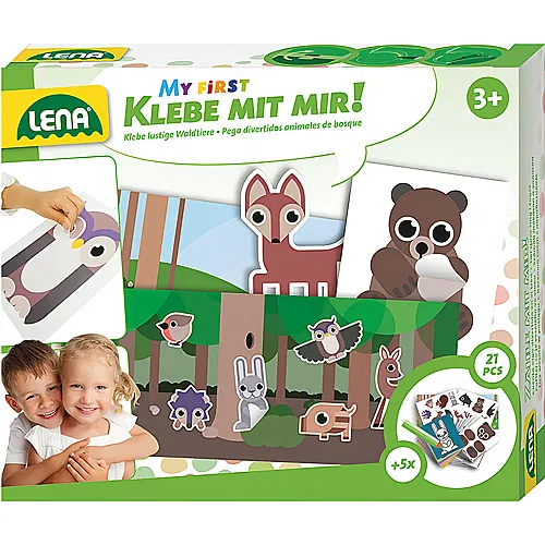 Lena My First Klebe mit mir Wald-Tiere