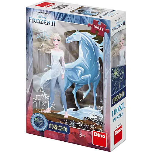 Dino Puzzle Neon Disney Frozen 2 - 100 Teile