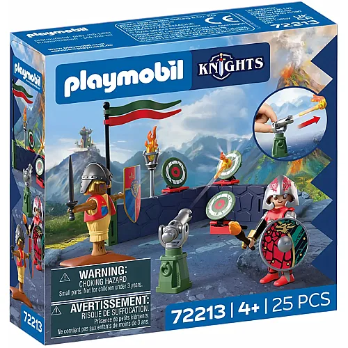 PLAYMOBIL Knights Kampftraining Drachenritter 72213