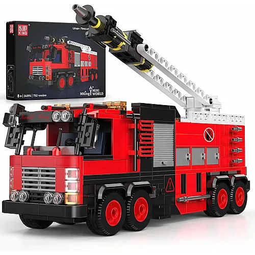 Feuerwehr-LKW mit klappbarer Dachleiter 24094