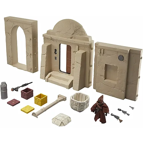 Hasbro Star Wars The Vintage Collection Die Stra�en von Mos Eisley, Star Wars: Eine Neue Hoffnung Action-Figuren-Spielset (Figuren-Skala 9,5 cm)