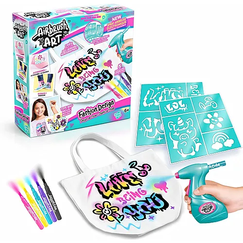 Canal Toys Airbrush Art Fashion Design Kit