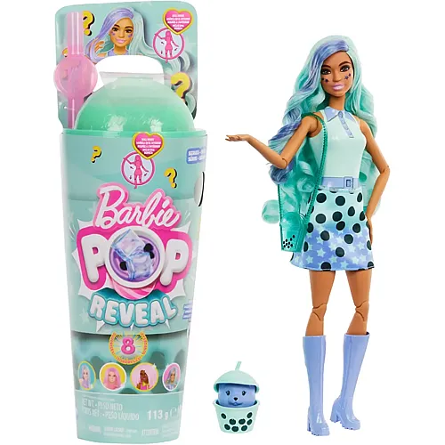 Barbie Pop Reveal Bubble Tea Green Tea