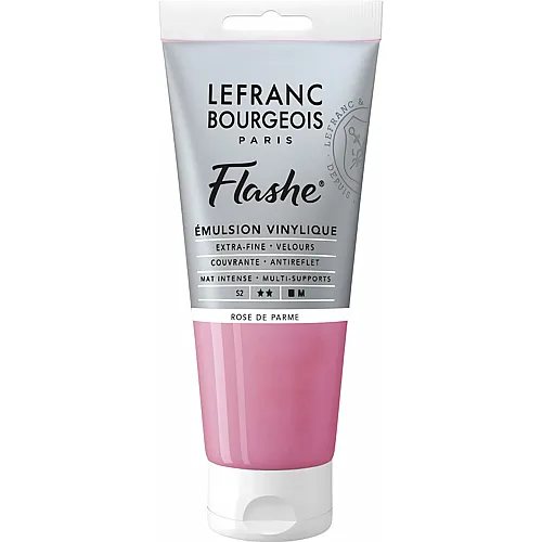 Lefranc Bourgeois Lfb Flashe Acryl 80ml Tube Parmarosa
