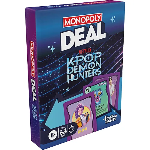 Hasbro Gaming Monopoly Deal KPop Demon Hunters - Franz�sisch