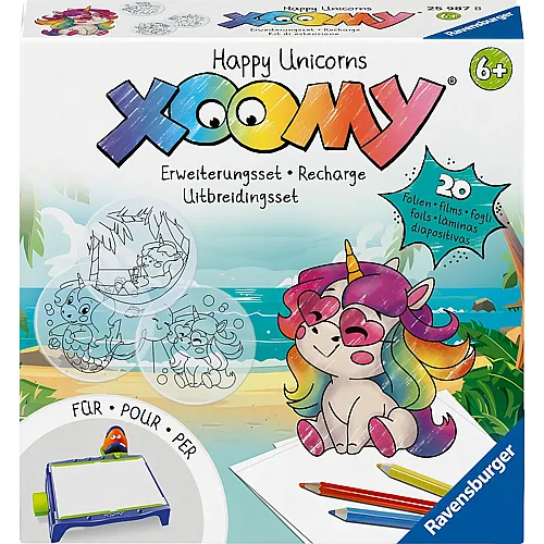 Ravensburger Xoomy Erweiterungsset Happy Unicorn