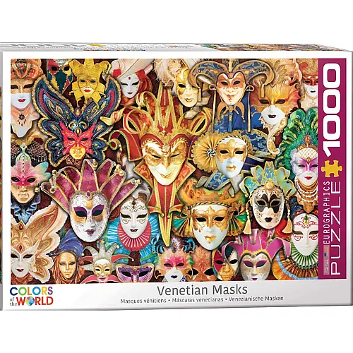 Venezianische Masken 1000Teile