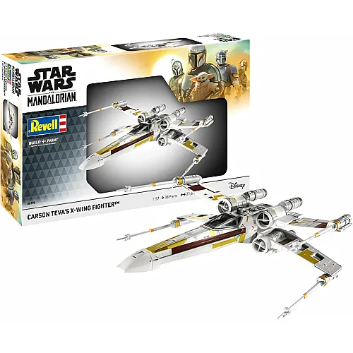 Revell Modellbausatz Star Wars � The Mandalorian: X-Wing von Carson Teva 1:57 � 38-tlg.